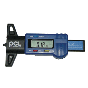 Pcl Digital Tire Tread Depth Gauge