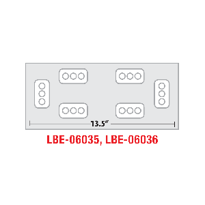 North American Signal High Power LED Mini Bars