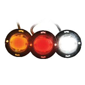 Custer 10-Watt LED Button Strobes