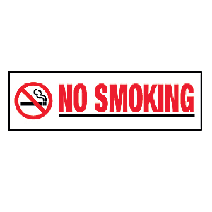 No Smoking Decal