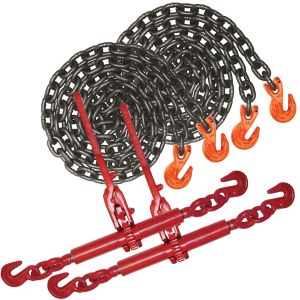 VULCAN Chain and Binder Kit - Grade 100 - 3/8 Inch x 16 Foot