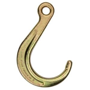 VULCAN Tow Hooks - Grade 70 - Eye Style - 8 Inch - 4,700 Pound Safe Working Load - Compatible with 5/16 Inch Chain