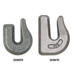 Grade 43 Weld-On Grab Hooks, Pelican Hooks