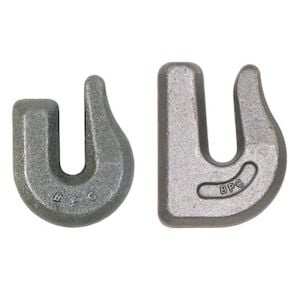 Grade 43 Weld-On Grab Hooks, Pelican Hooks