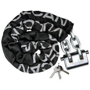 VULCAN Security Chain and Lock Kit - Premium Case-Hardened - 3/8 Inch x 6 Foot (+/-2 Inches) - Chain Cannot Be Cut with Bolt Cutters or Hand Tools