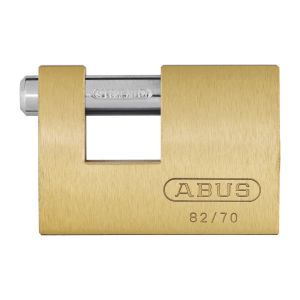  ABUS Monoblock 82 Brass Padlocks