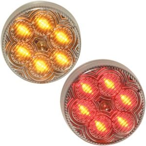 MAXXIMA 2" 6-LED Marker Lights - Clear Lens