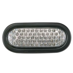 Flashing LED Warning Light - 6" Oval