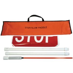 Roll-Up Stop/Slow Paddles