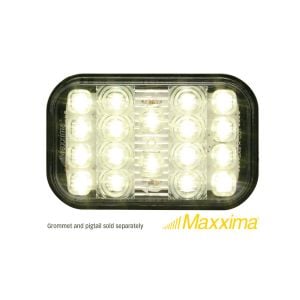 LED Back Up Light Grommett Mount Rectangular