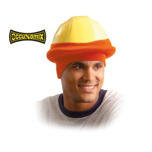 Head Only Hard Hat Tube Liner - High-Viz Orange