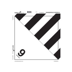 Dangerous Goods 9 Decal