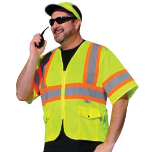 Class 3 High Contrast DOT Safety Vest