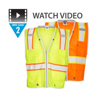 Class 2 Brilliant Series Heavy Duty Vests