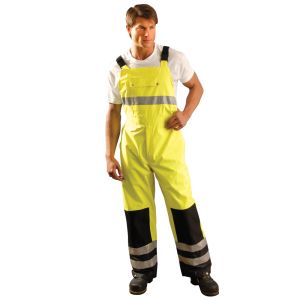 High Visibility Breathable Rain Bibs