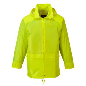 High Visibility Classic Rain Jacket - Lime - Large