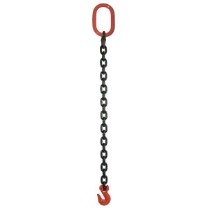 9/32" G80 Single Leg Mechanical Lifting Slings with Grab Hook